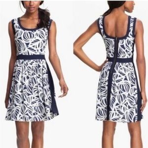 Lilly Pulitzer Navy and White Dress